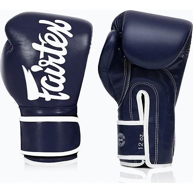 Боксерские перчатки Fairtex BGV14 Blue (бинты в комплекте)