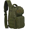 Сумка-слинг тактическая SILVER KNIGHT 8037 35x15x20см 11л (Оливковый)