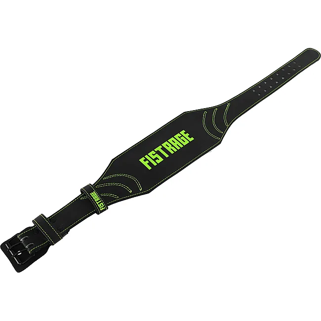 Пояс для тяжелой атлетики кожа
 FISTRAGE VL-8441 спинка-15см (Черный)