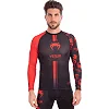 Рашгард лонгслив мужской VENUM
 LOG
 CO-8128 (Черный-красный)