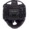 Детский закрытый шлем для бокса PU ZELART BO-0394 (Черный)