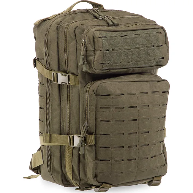 Штурмовой тактический рюкзак трехдневный SP-SPORT TY-8819 50x29x23см 34л (Оливковый)