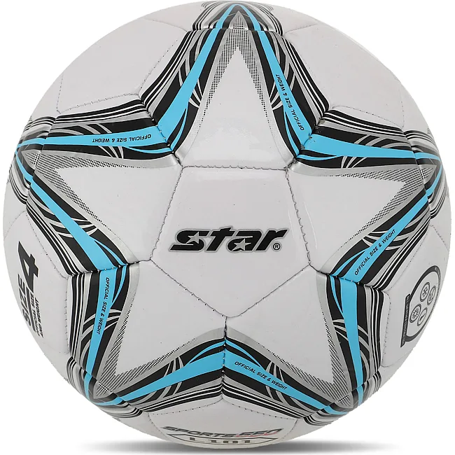 Футбольный мяч SELECT
AR SPORTS 550 L101 SB8234 №4 PU (Белый-голубой)