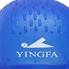 Шапочка для бассейна силиконовая на длинные волосы YINGFA C0061 (Оранжевый)