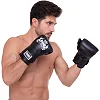 Перчатки снарядные
-блинчики для бокса кожаные TOP KING Ultimate TKBMU-CT (Черный)