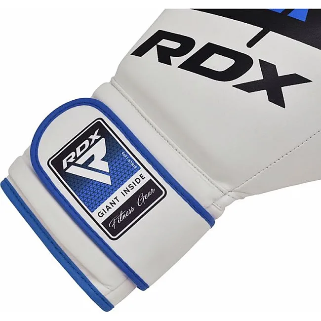Боксерские перчатки RDX F7 Ego Blue (капа в комплекте)