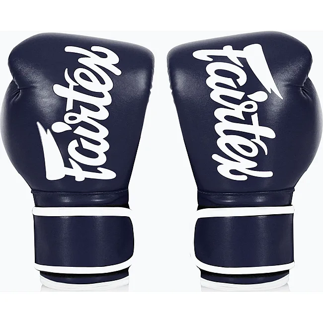 Боксерские перчатки Fairtex BGV14 Blue (бинты в комплекте)