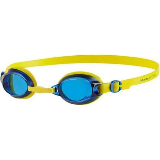 Детские очки для плавания Speedo JET V2 GOG JU желтый, синий OSFM