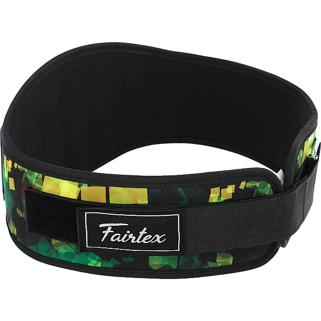 Пояс атлетический текстильный FAIRTEX 167772 спинка-17см