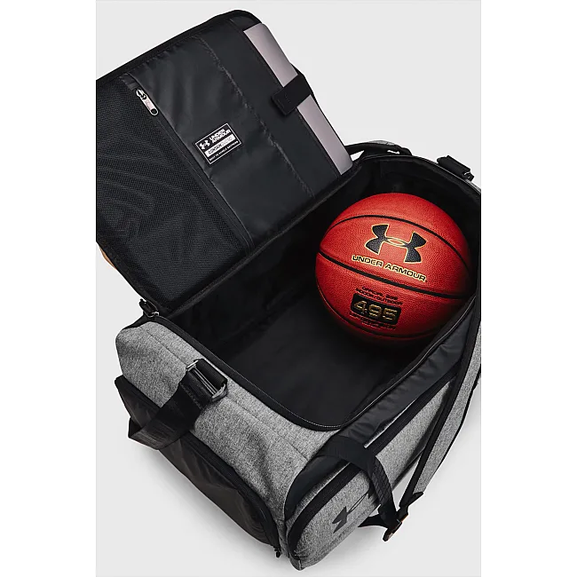 Спортивна сумка UNDER ARMOUR Contain Duo MD BP Duffle 50L сірий 60x47x30 см
