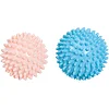 Набір масажних м'ячів LiveUp MASSAGE BALL рожевий, блакитний 7 і 9 см