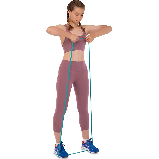 Резина петля для подтягиваний SP-SPORT
 Fitness LINE FI-9584-1 15-25кг (Бирюзовый)