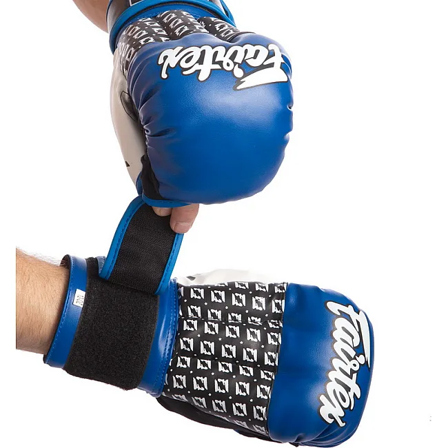 Перчатки для рукопашного боя FAIRTEX LD-FGVB17 (Синий-серый)