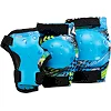 Защита для роликов детская наколенники налокотники перчатки SP-SPORT D-080 (Голубой)