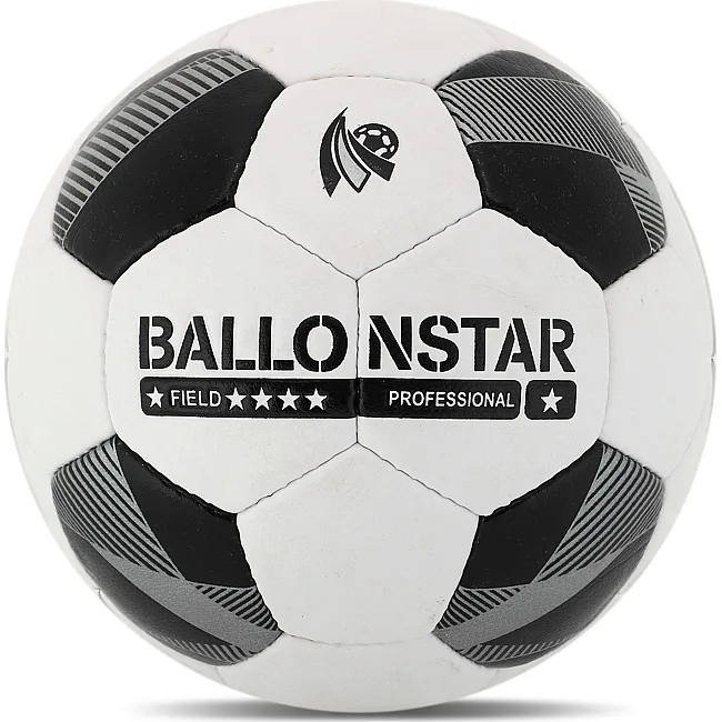 Футбольный мяч
 BALLONSTAR FB-4352 №5 PU (Белый-черный)
