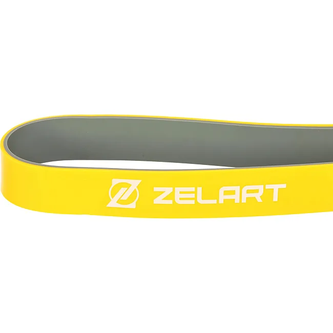 Резина петля для подтягиваний двухслойная ZELART
 FI-0911-6 (Желтый)