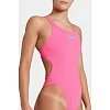 Женский купальник Arena TEAM SWIMSUIT SWIM TECH SOLID розовый