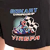 Шорты для плавания детские YINGFA 24S661 возраст 4-14 лет (Черный)