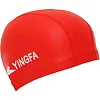 Шапочка для бассейна текстильная с покрытием PU YINGFA C0077 (Красный)