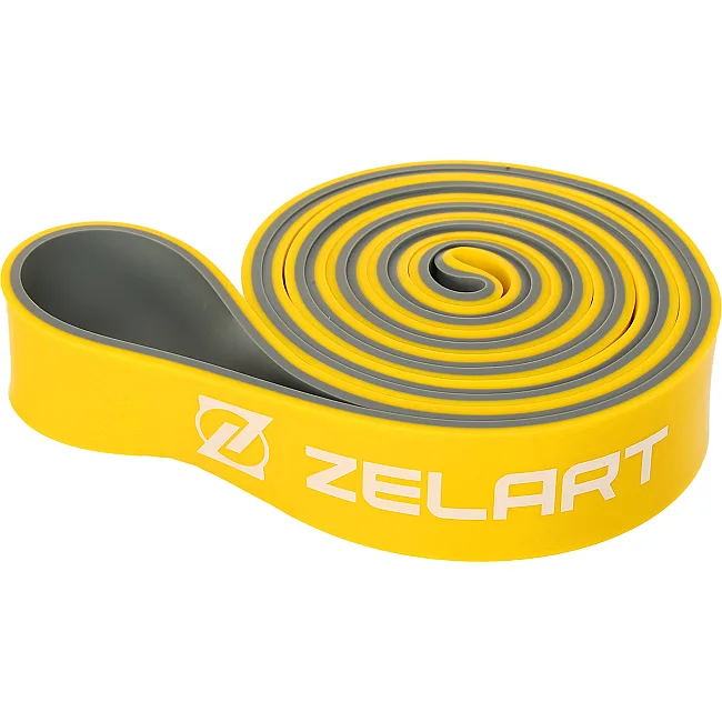 Резина петля для подтягиваний двухслойная ZELART
 FI-0911-6 (Желтый)