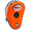 Лапа боксерская изогнутая тренировочная кожа TWINS PML10 18x27x4,5см 1штука (Оранжевый)
