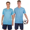 Футбольна форма комплект футболка та шорти SP-SPORT CO-1908 (Блакитний-синій)