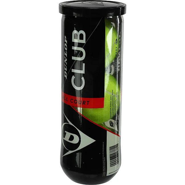 Мячи для большого тенниса DUNLOP CLUB AC DL601334 3шт
