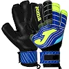 Вратарские перчатки профессиональные с защитой пальцев JOMA BRAVE 401183-121 7-12 (Черный-синий-желтый)