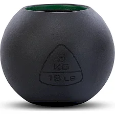 Гиря-колокол чугунная окрашенная BALL BELL LiveUp LP8047-18LB вес 8кг