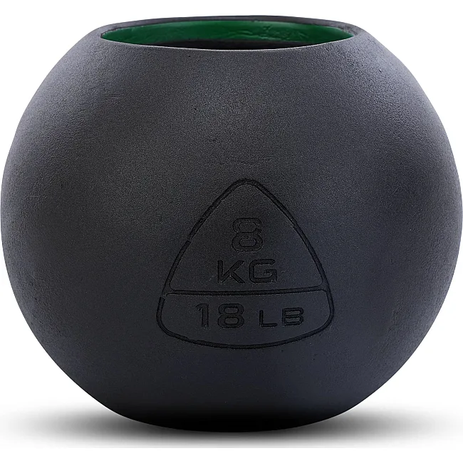 Гиря-колокол чугунная окрашенная BALL BELL LiveUp LP8047-18LB вес 8кг