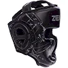 Детский закрытый шлем для бокса PU ZELART BO-0394 (Черный)