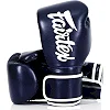 Боксерские перчатки Fairtex BGV14 Blue (бинты в комплекте)