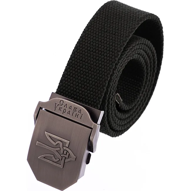 Тактический ремень Украина SP-SPORT Tactical Belt TY-6663 120x3,5см (Черный)