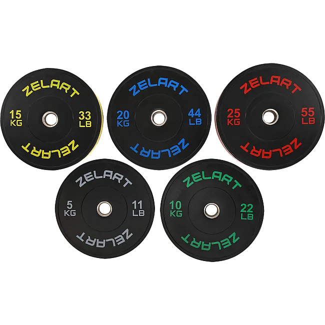 Бамперный диск резиновый

 ZELART
 TA-4790-5 51мм 5кг