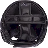 Детский закрытый шлем для бокса PU ZELART BO-0394 (Черный)