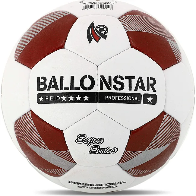 Футбольный мяч
 BALLONSTAR FB-4352 №5 PU (Белый-черный)