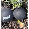 Масажний силіконовий подвійний м'яч PowerPlay PP-4355 Silicone Lacrosse Peanut Ball (6.3*12.6см.) Чорний