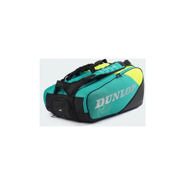 Чехол для теннисных ракеток Dunlop Tac SX 8 racket teal/black/yelllow