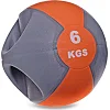 Медбол мяч медицинский двуручный с хватами ZELART FI-2619-6 6кг