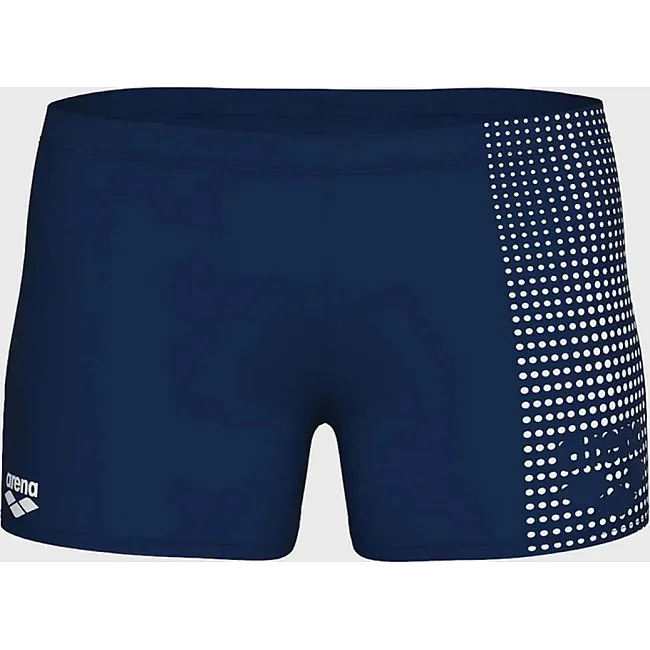 Плавки-шорты для мужчин Arena FOGGY DOTS SWIM SHORT синий, белый