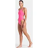 Женский купальник Arena TEAM SWIMSUIT SWIM TECH SOLID розовый