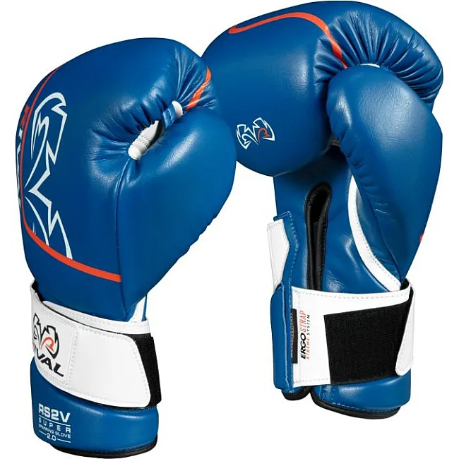 Спарингові боксерські рукавиці Rival RS2V Super 2.0 Blue