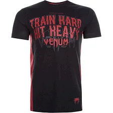 Футболка VENUM Train Hard Hit Heavy Black