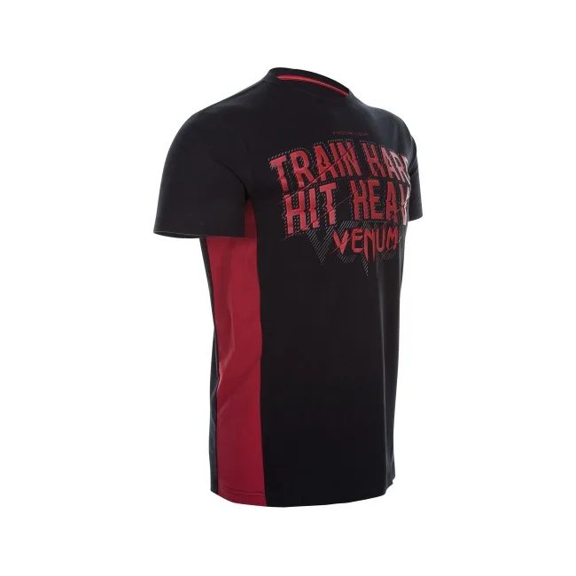 Футболка VENUM Train Hard Hit Heavy Black