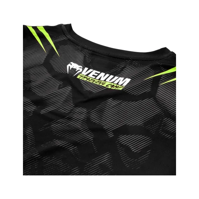 Женская Футболка VENUM Training Camp 2.0 Black Neo Yellow