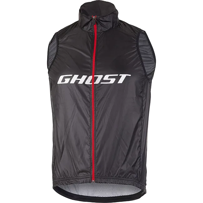 Жилет для велосипедиста GHOST Factory Racing Vest BLK/RED/WTE