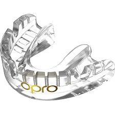 Капа для бокса OPRO GEN5 Gold Braces Clear