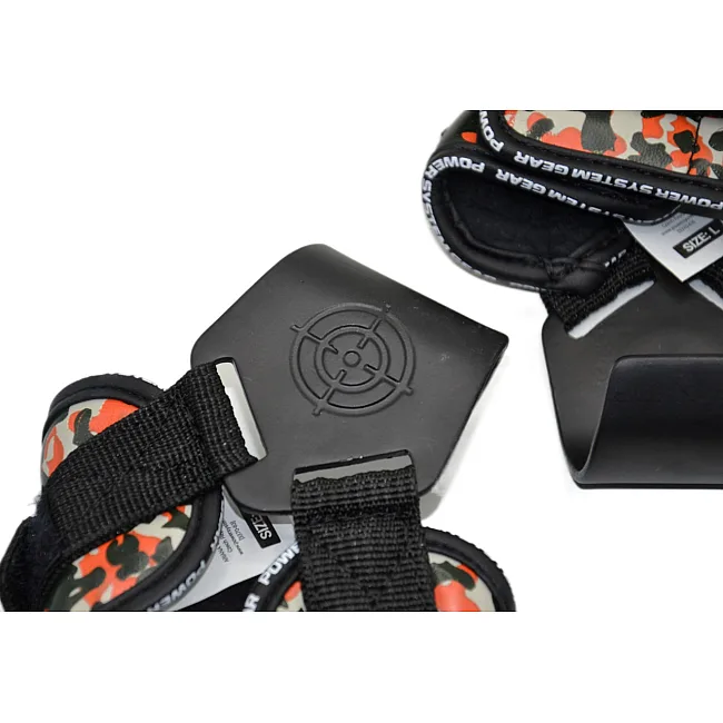 Крюки для тяги на запястье POWER SYSTEM PS-3370 Hooks Camo Black/Red