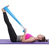 Лента-эспандер для фитнеса U-POWEX Fitness band 0.4мм. (6.8кг) Blue