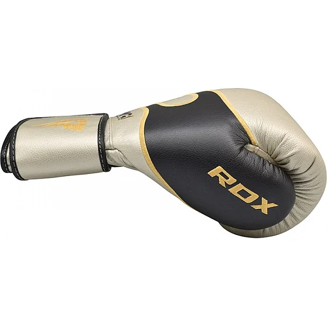 Перчатки для бокса RDX Leather Pearl White